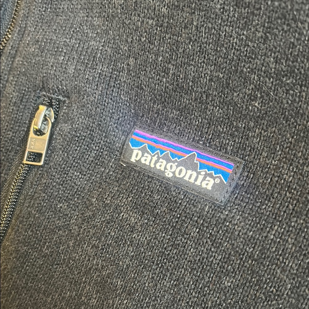 COPY - Patagonia Men's Black Sweater - Picture 2 of 5